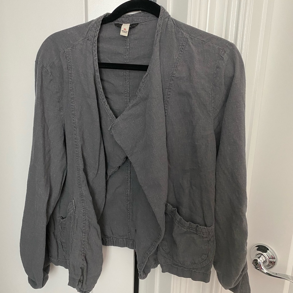 Linen light jacket Large - Picture 3 of 7